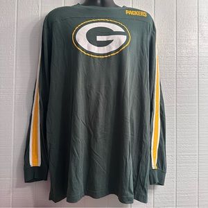 NFL Team Apparel Mens Size 2XL Green Bay Packers Long Sleeve T Shirt
